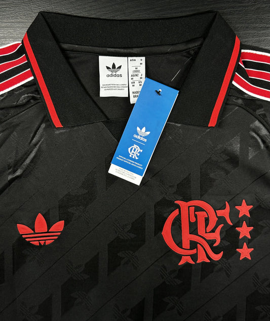 Camisa Flamengo Preta Lifestyle 2026