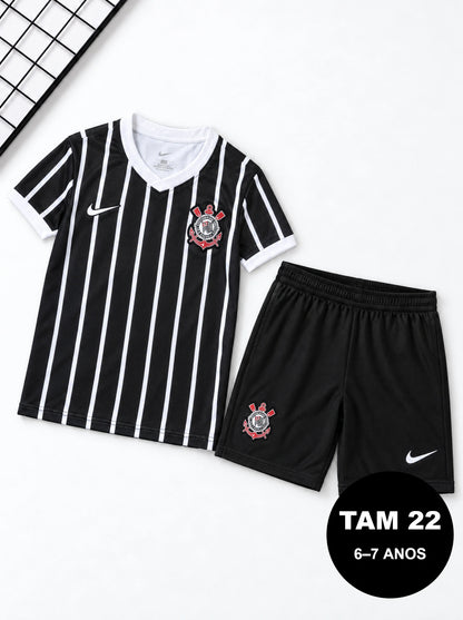 Kit Infantil Corinthians Preto II 26/27