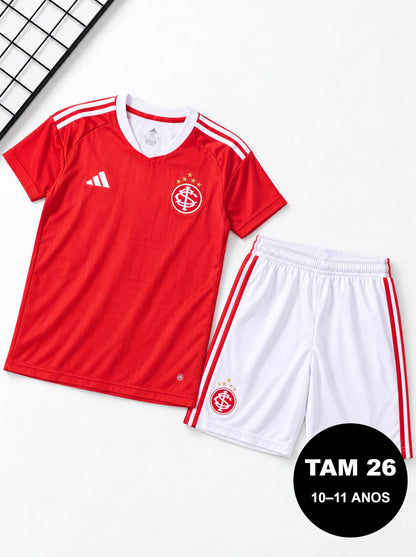 Kit Infantil Internacional Vermelha I 26/27 [Logo Diferente]