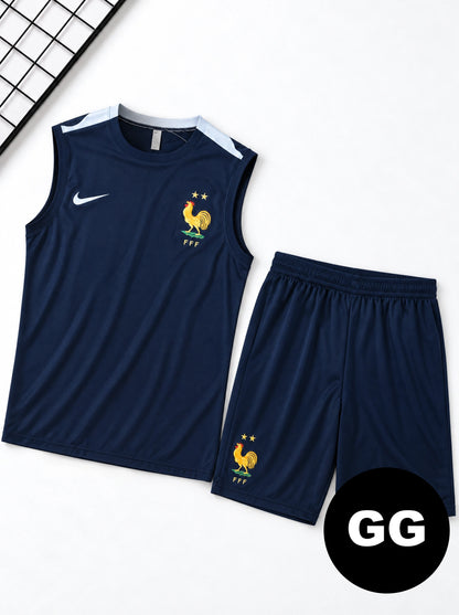 Kit Regata e Short França Treino