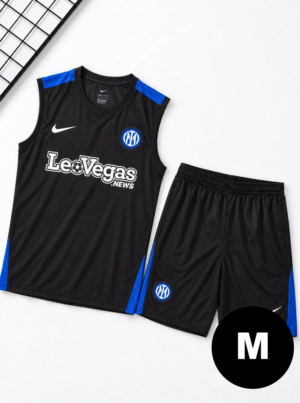 Kit Regata e Short Treino Inter de Milão