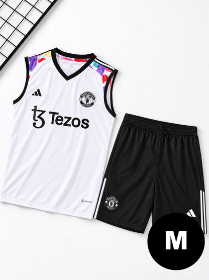 Kit Regata e Short Manchester United Branco