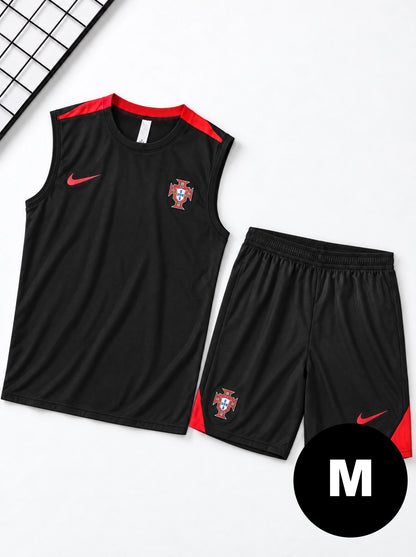 Kit Regata e Short Portugal Preta