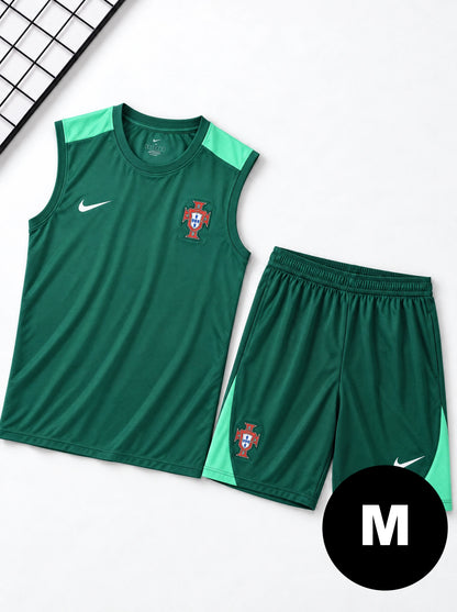 Kit Regata e Short Portugal Treino Verde