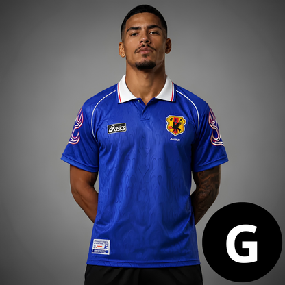 Camisa Retro Japão Azul 1998