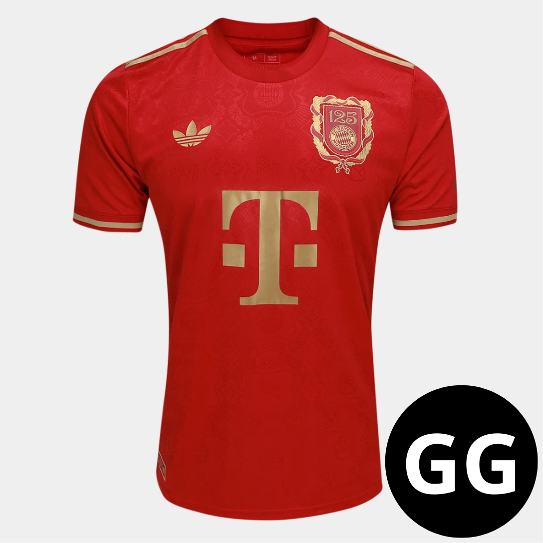 Camisa Jogador Bayern de Munique - 125 anos