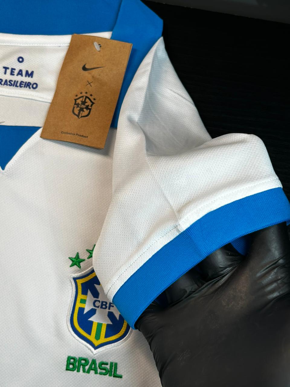 Camisa Feminina Brasil Branca II 2022