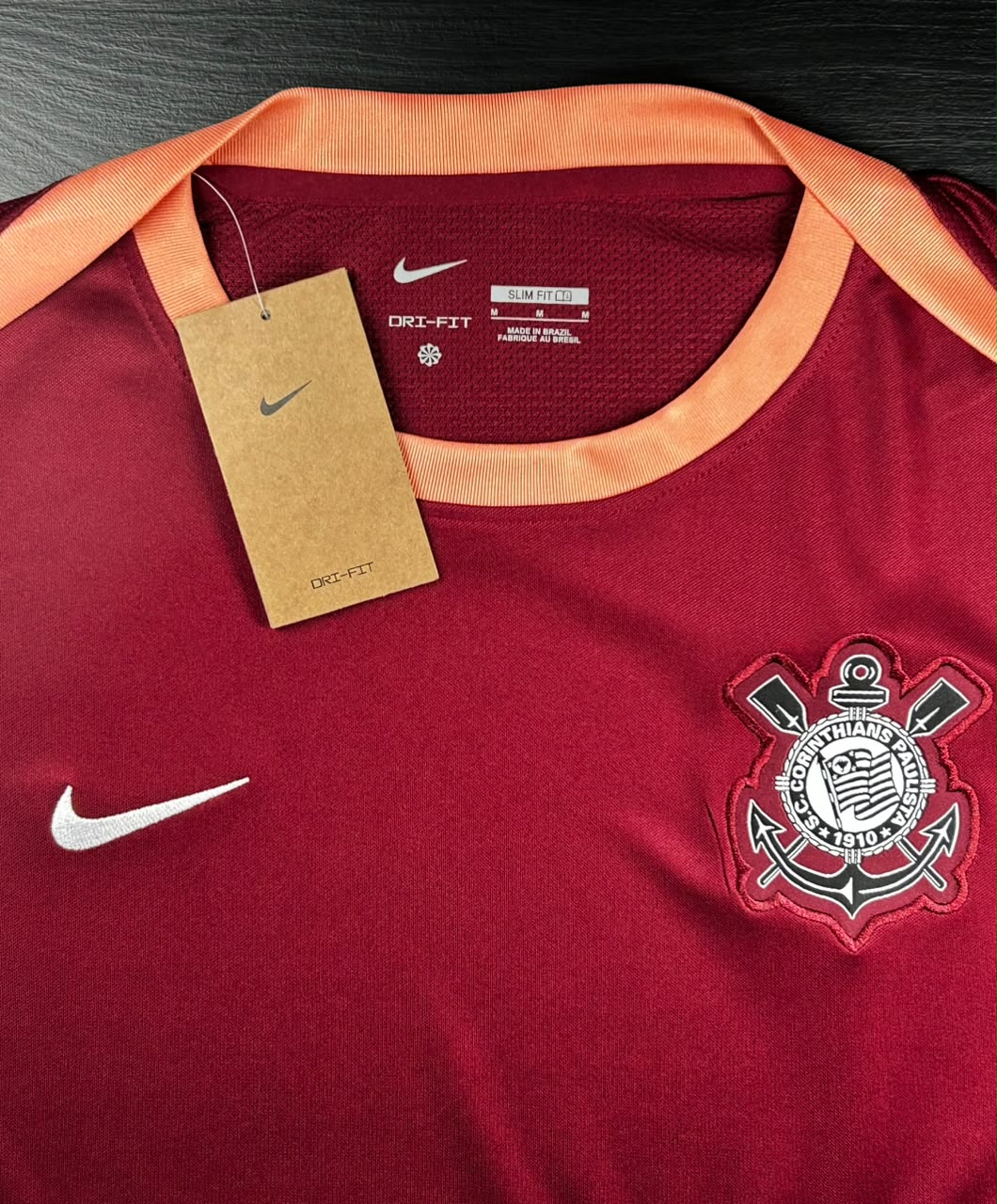 Camisa Corinthians Treino Vinho 26/27
