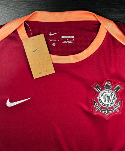 Camisa Corinthians Treino Vinho 26/27