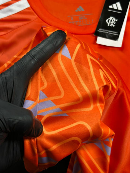 Camisa Flamengo Goleiro Laranja 26/27