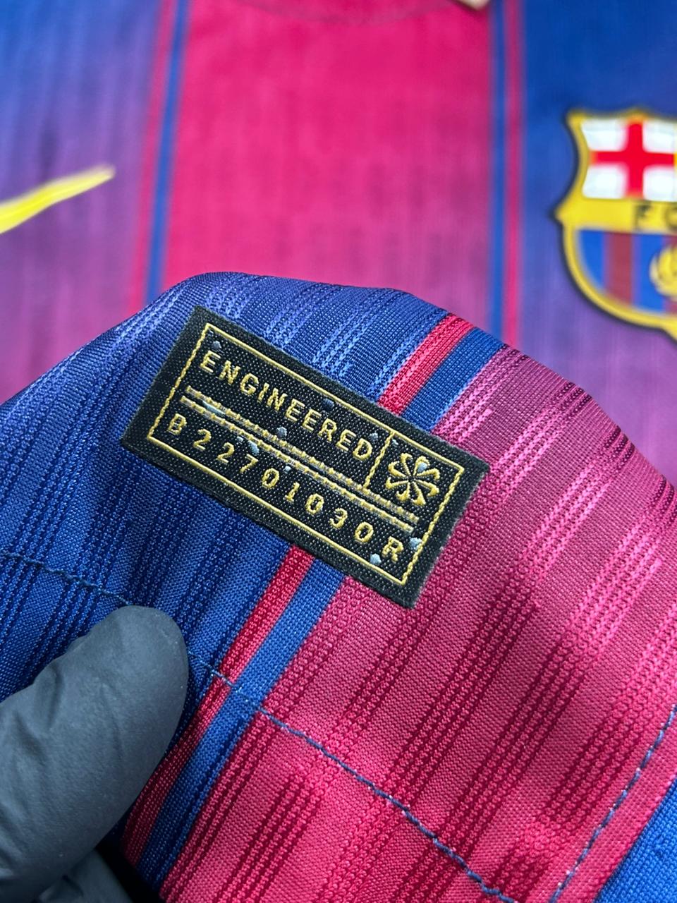 Camisa Jogador Barcelona Listrada I 25/26