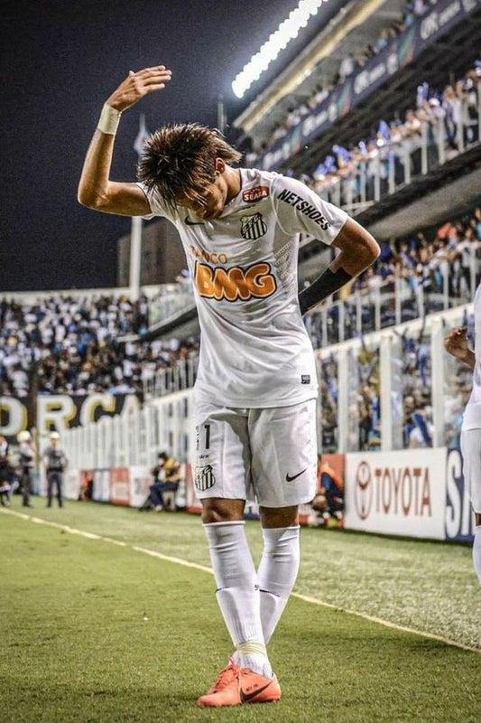Camisa Retro Santos Branca 12/13 NEYMAR JR