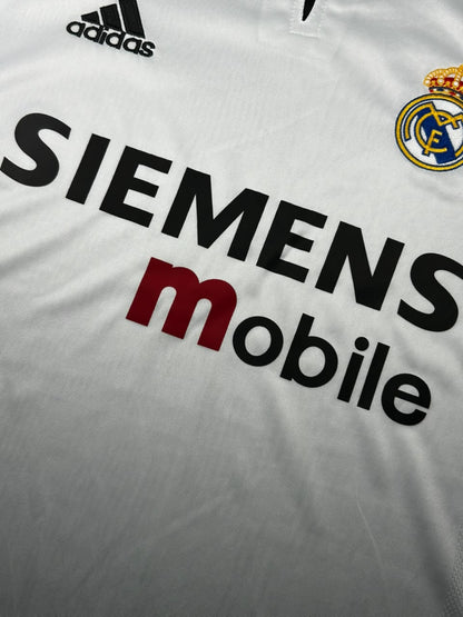 Camisa Retro Real Madrid Branca 2004/05
