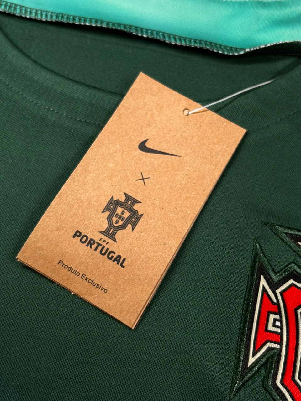 Kit Regata e Short Portugal Treino Verde