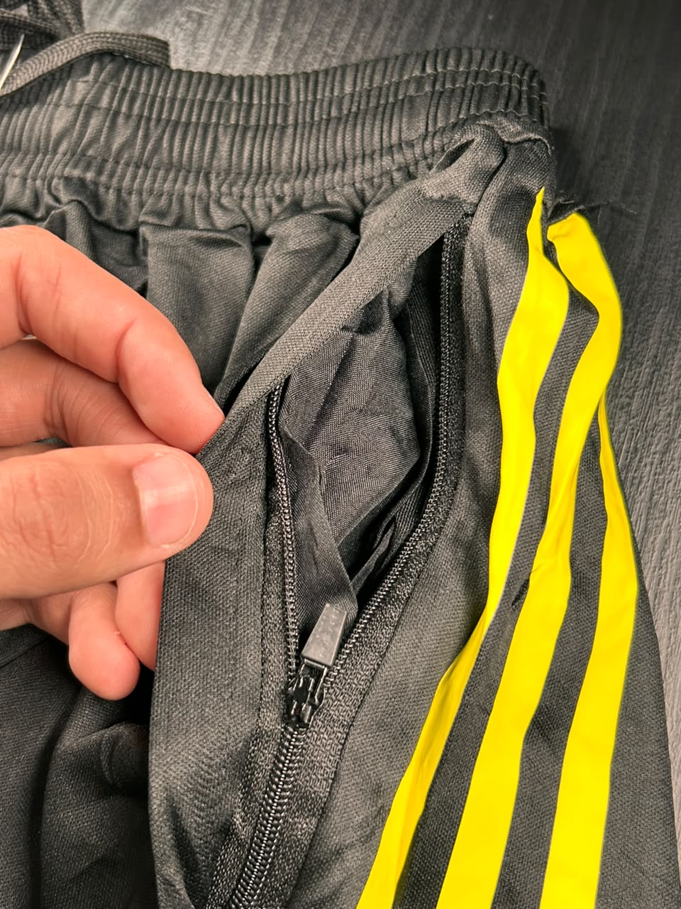 Kit Regata e Short Flamengo Treino Amarelo