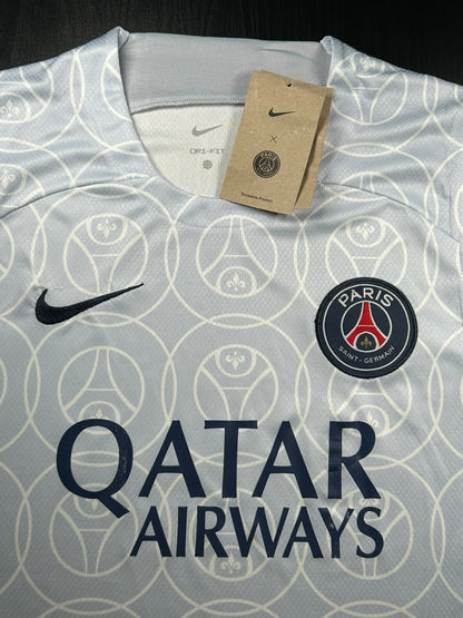 Kit Regata e Short Treino PSG Cinza