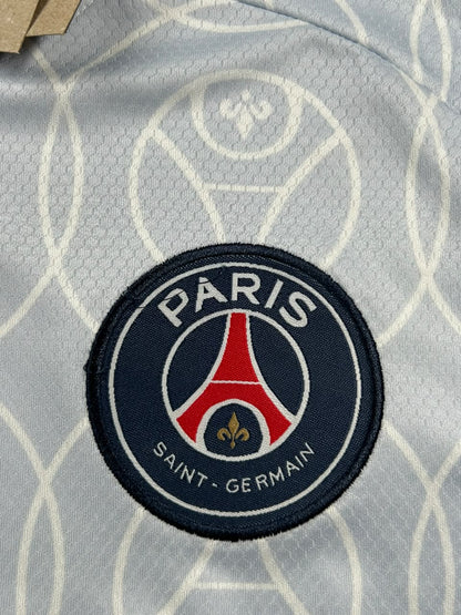 Kit Regata e Short Treino PSG Cinza
