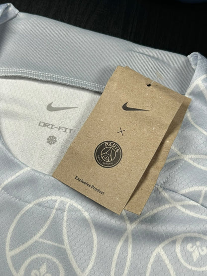 Kit Regata e Short Treino PSG Cinza