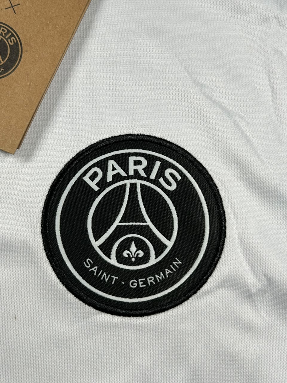 Kit Regata e Short PSG Branco Treino