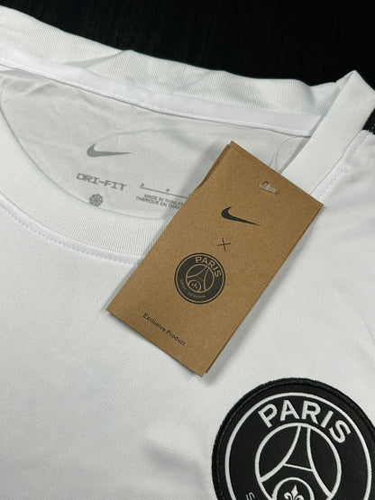 Kit Regata e Short PSG Branco Treino