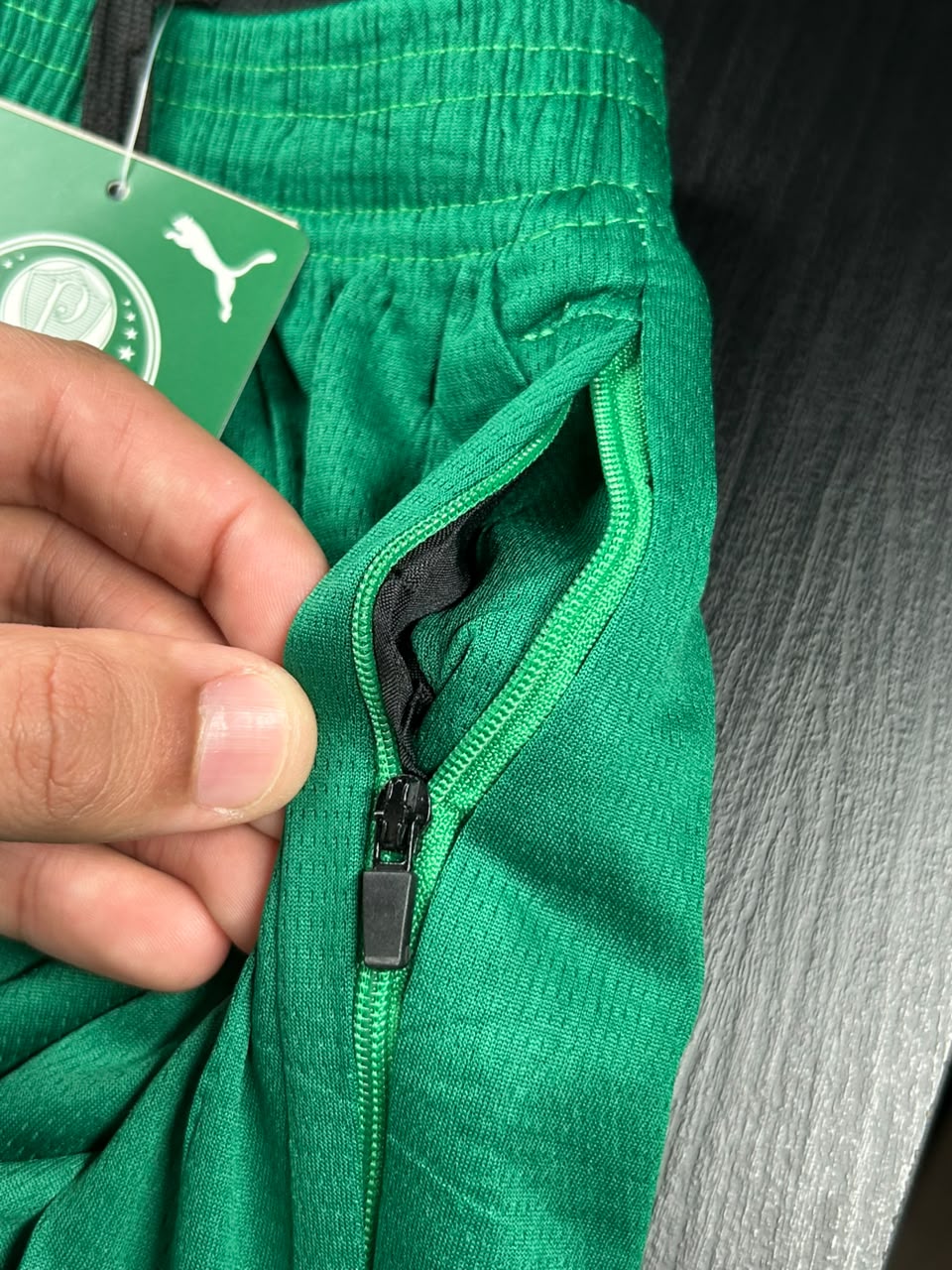 Kit Regata e Short Palmeiras Verde