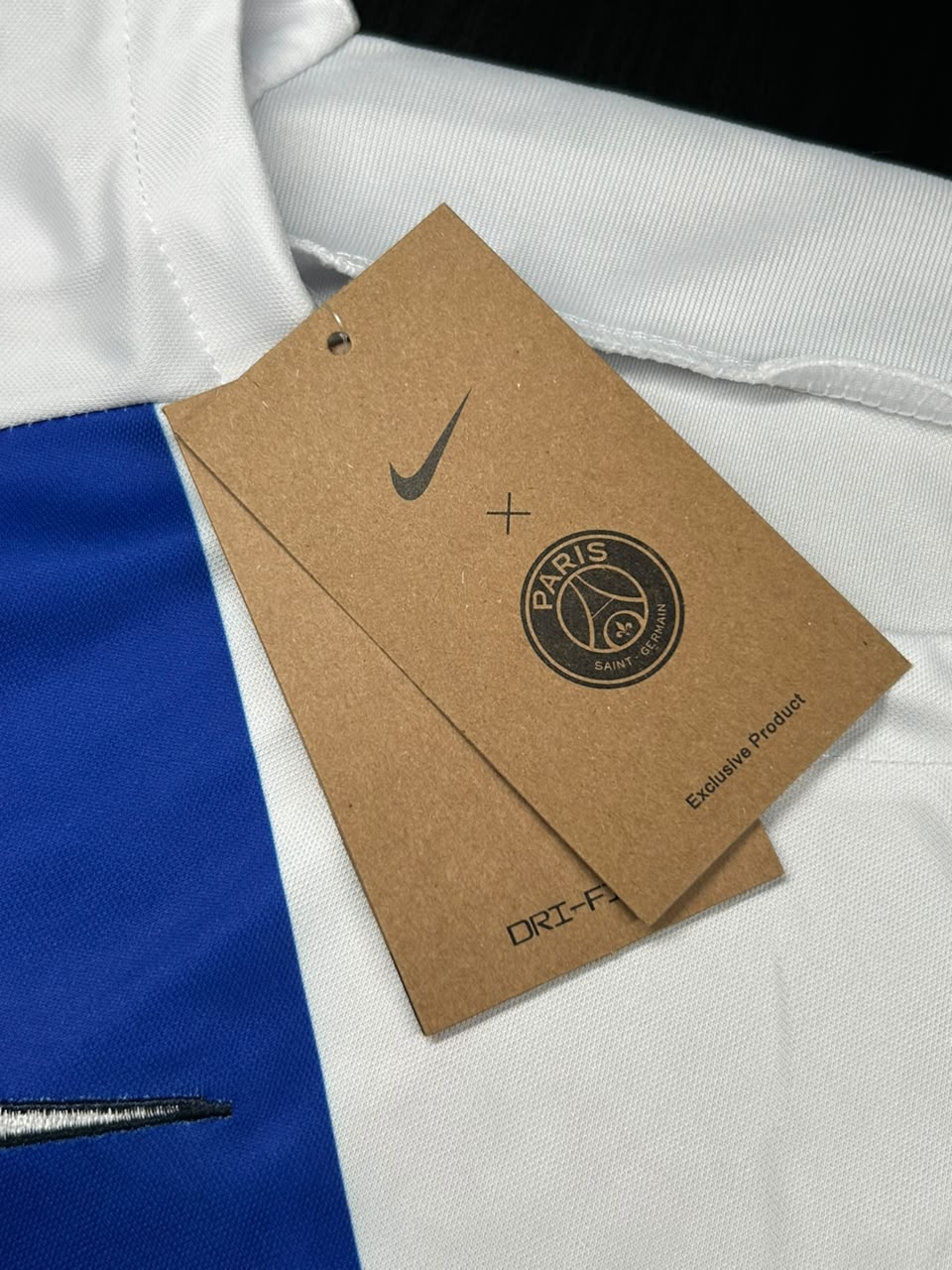 Kit Regata e Short PSG Treino Branco com Listra