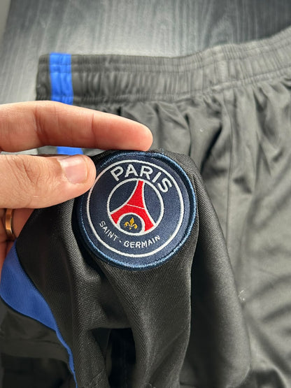 Kit Regata e Short PSG Treino Branco com Listra