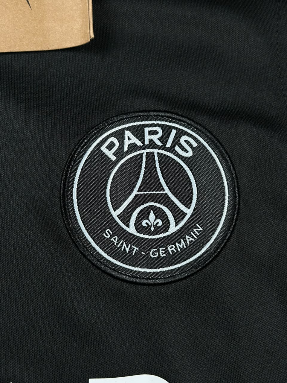 Kit Regata e Short PSG Preto Treino