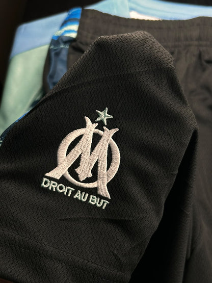 Kit Camisa e Short Olympique de Marseille Cor 2
