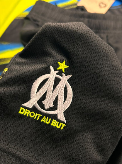 Kit Camisa e Short Olympique de Marseille Cor 3