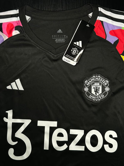 Kit Regata e Short Manchester United Preto