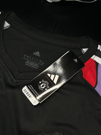 Kit Regata e Short Manchester United Preto