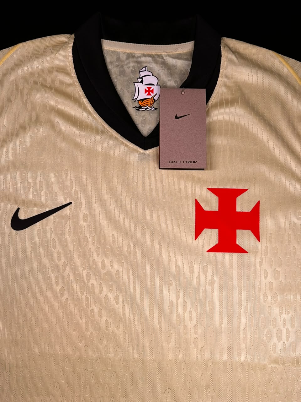 Camisa Jogador Vasco Amarela III 2026/27