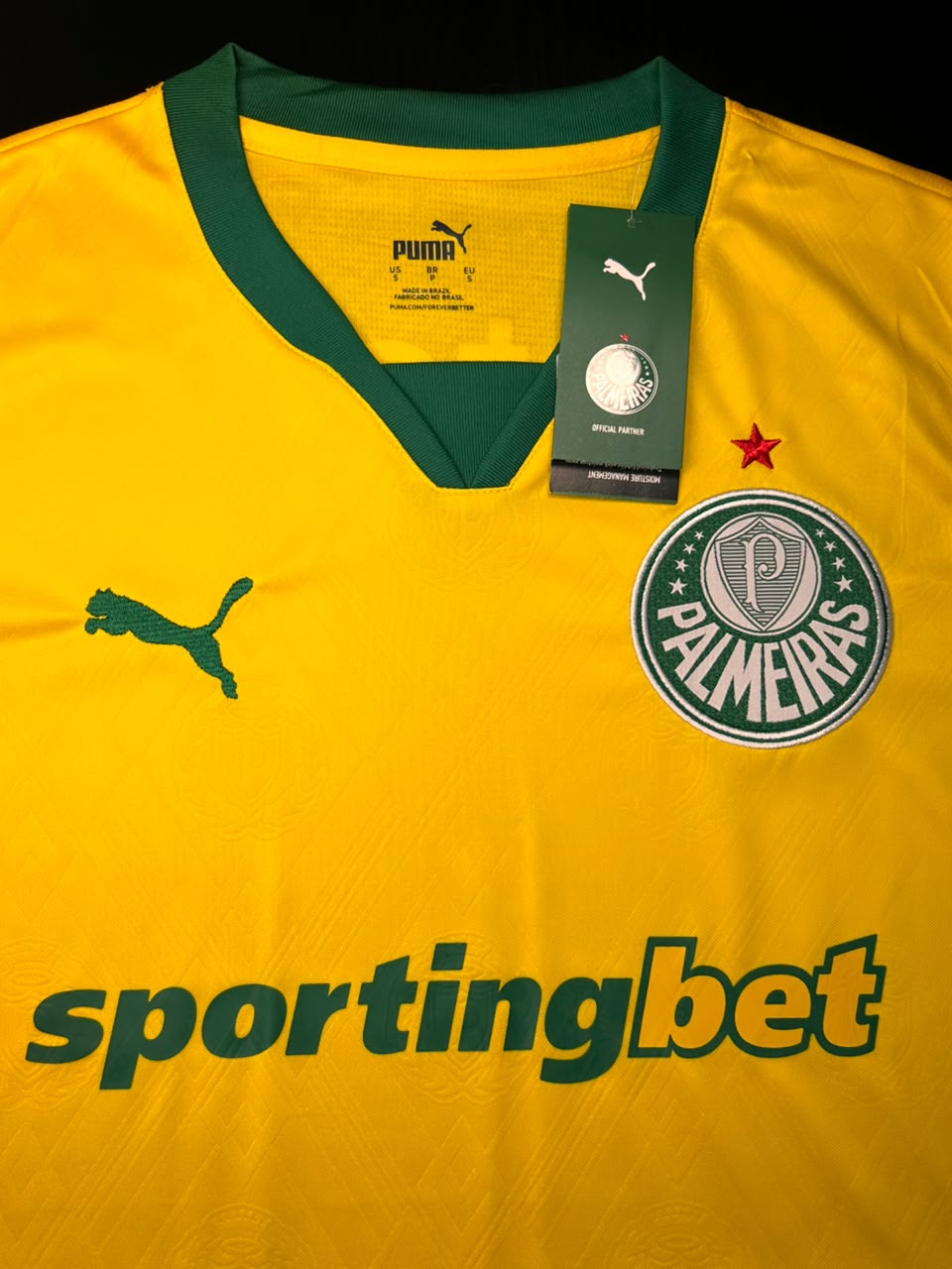 Camisa Palmeiras Amarela III 2025/26