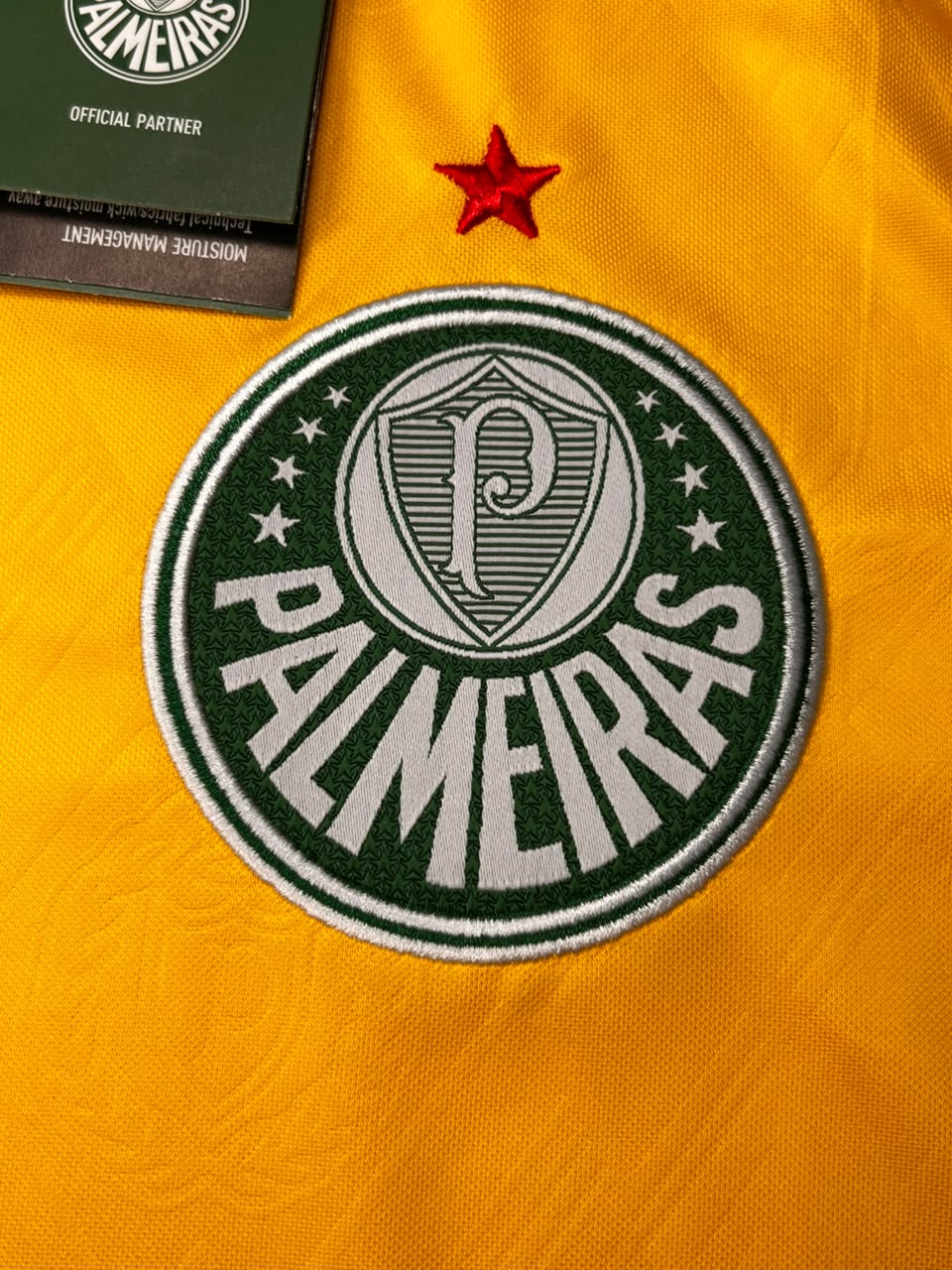 Camisa Palmeiras Amarela III 2025/26