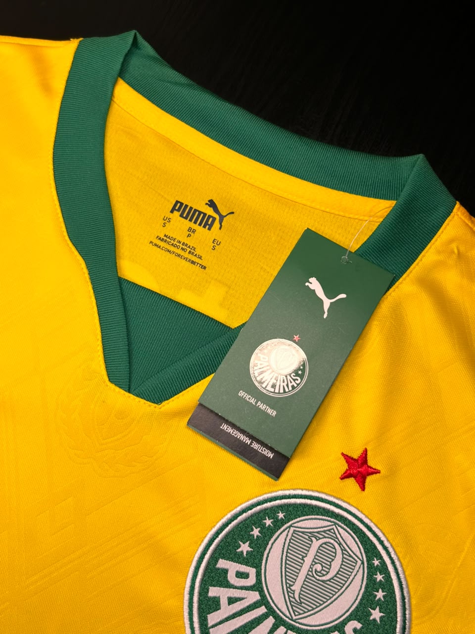 Camisa Palmeiras Amarela III 2025/26