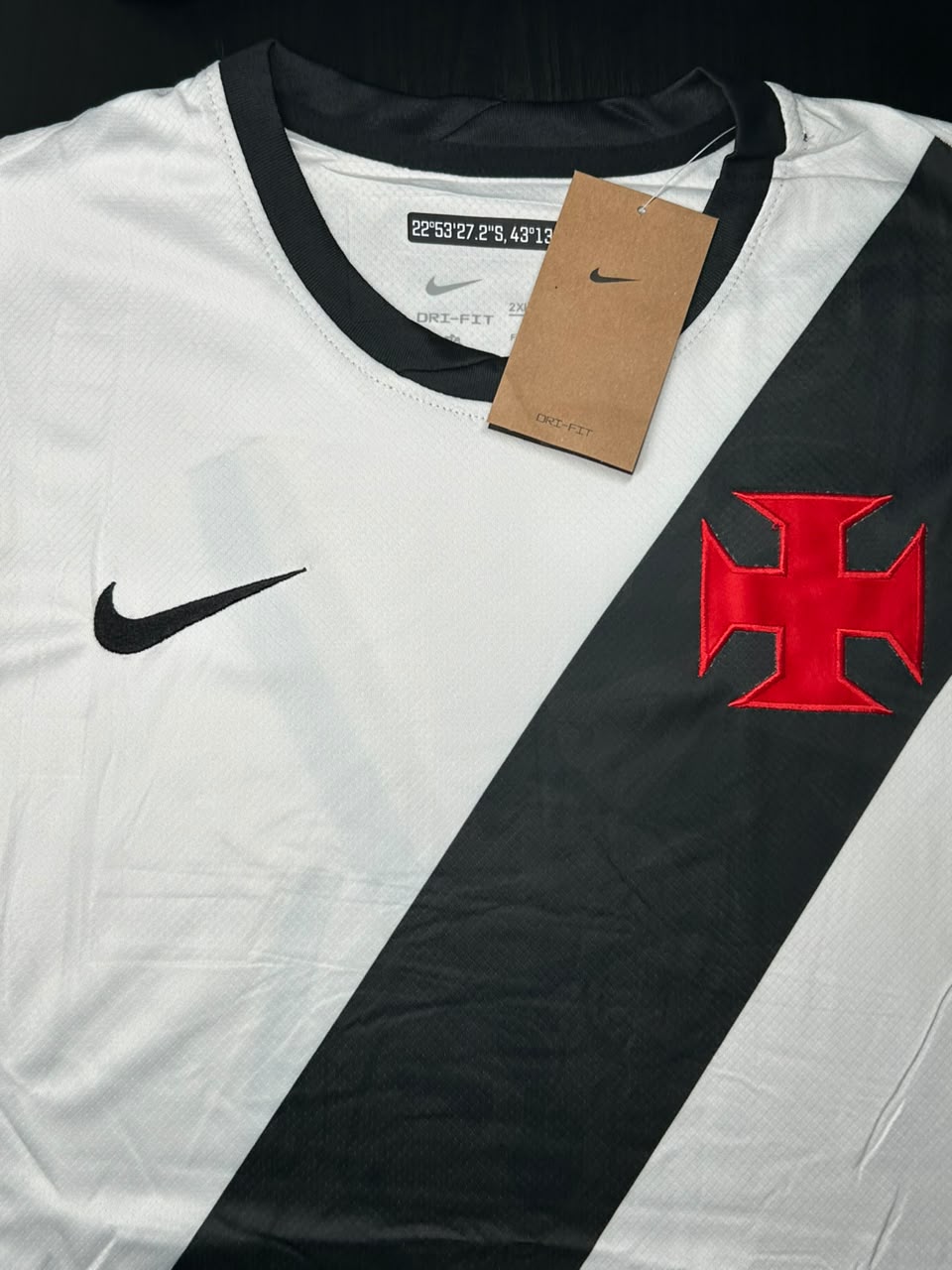 Camisa Vasco Branca II 26/27 - Pequenas Manchas