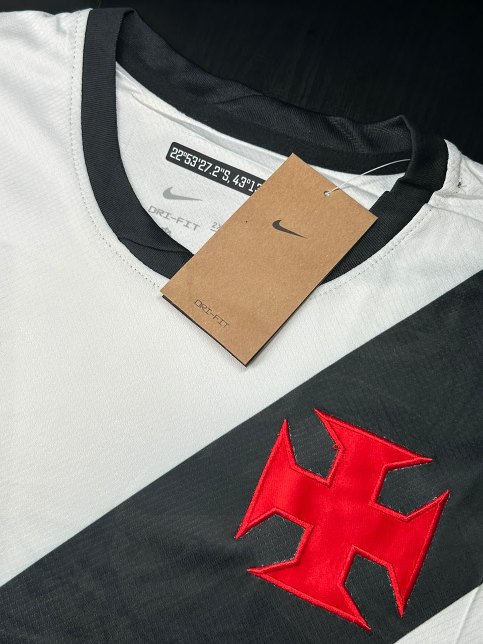 Camisa Vasco Branca II 26/27 - Pequenas Manchas