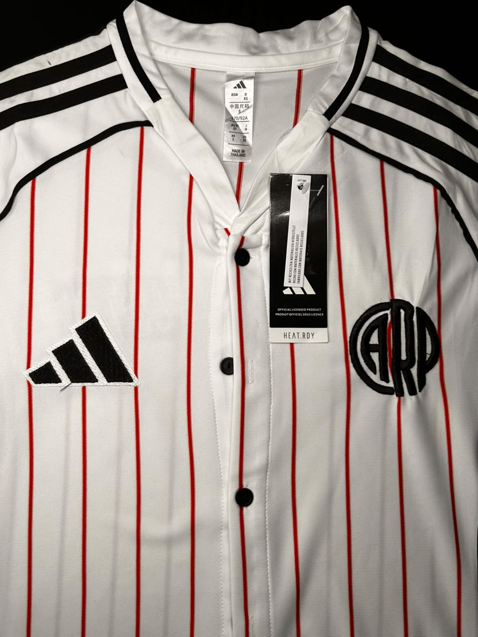 Camisa Baseball River Plate 2025/26