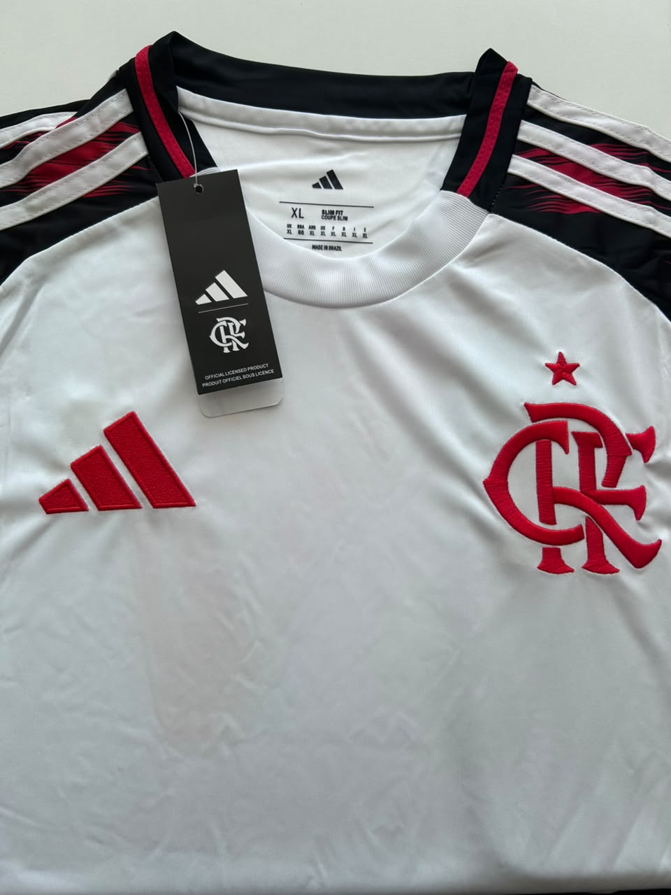 Camisa Flamengo Branca II 2025/26 - Leves Manchas