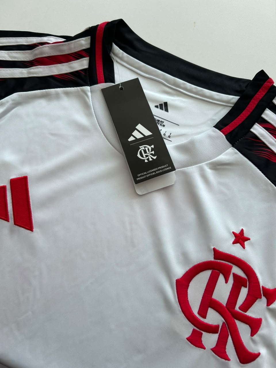 Camisa Flamengo Branca II 2025/26 - Leves Manchas