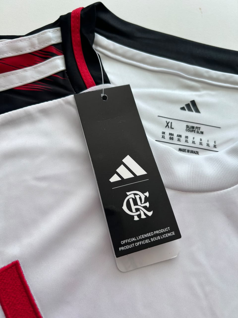 Camisa Flamengo Branca II 2025/26 - Leves Manchas