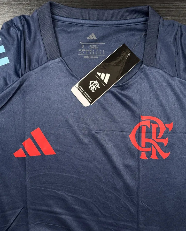 Camisa Treino Flamengo Azul Escuro 2025/26