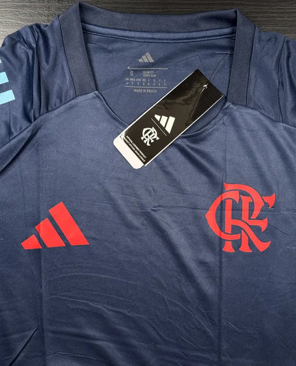 Camisa Treino Flamengo Azul Escuro 2025/26