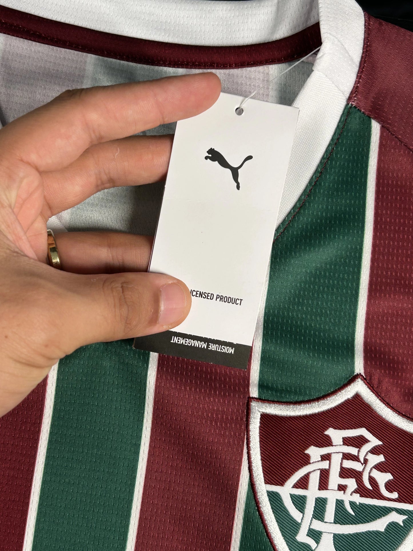 Camisa Feminina Fluminense Listrada I 26/27