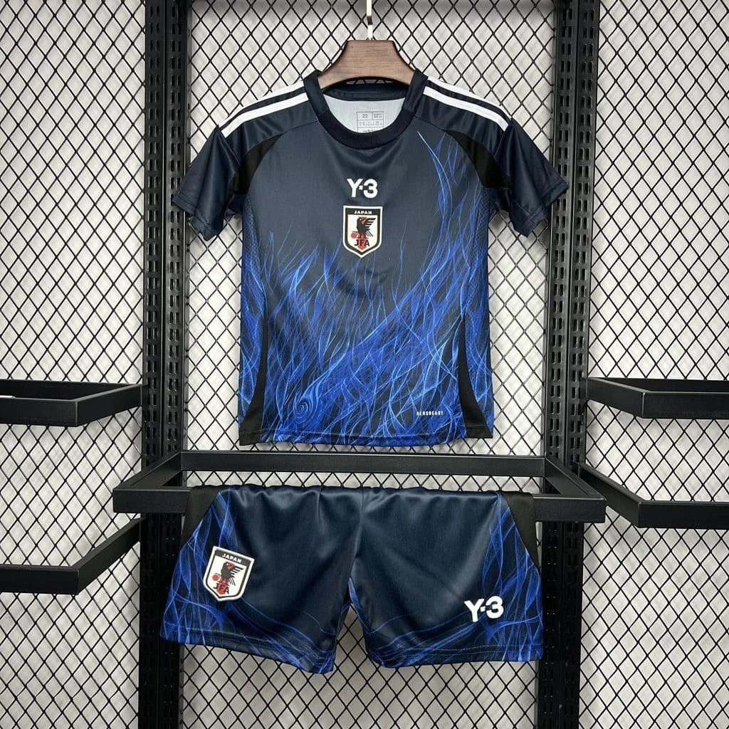 Kit Infantil Seleção Japão Preto 24/25