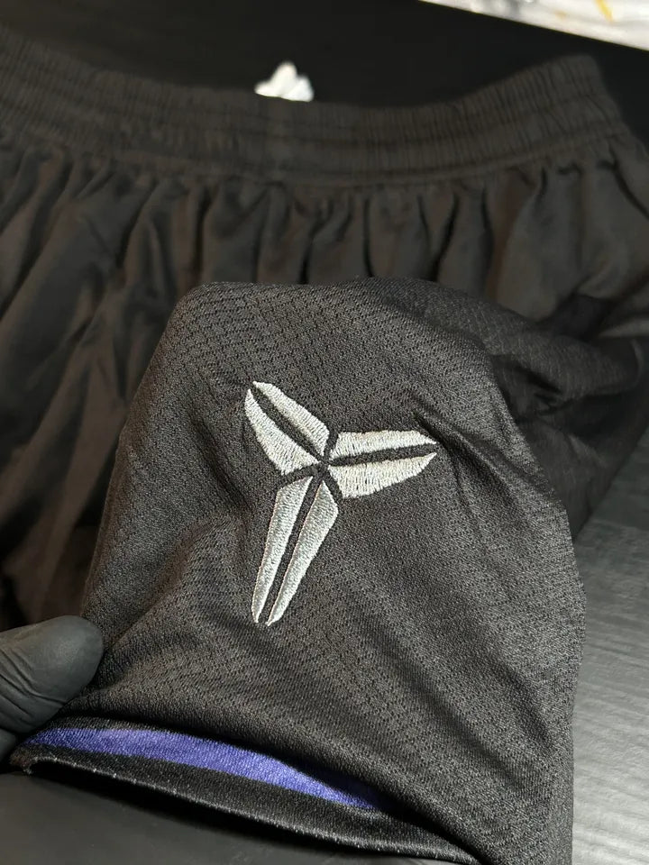 Kit Camisa/Short Barcelona Preto/Roxo 25/26
