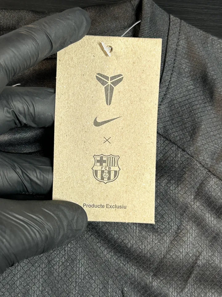 Kit Camisa/Short Barcelona Preto/Roxo 25/26