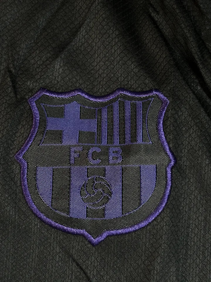 Kit Camisa/Short Barcelona Preto/Roxo 25/26