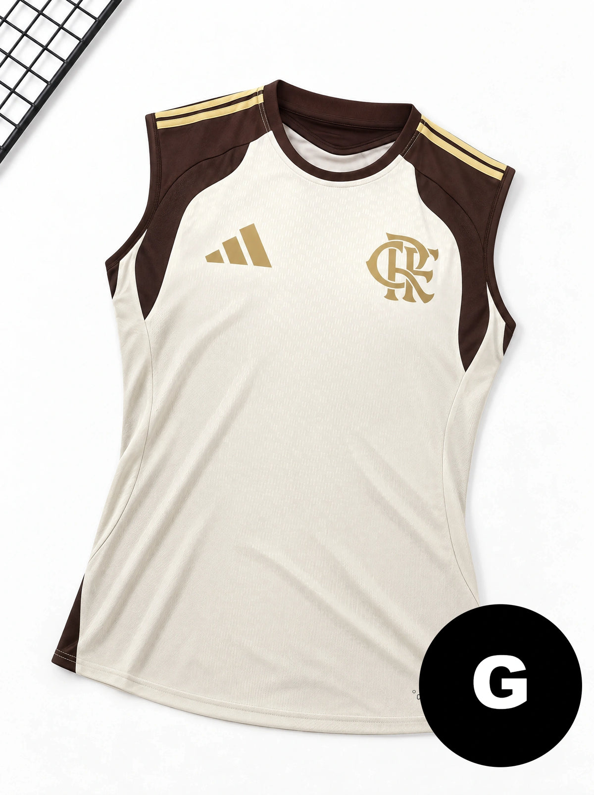 Regata Flamengo 2026/27 Treino Bege